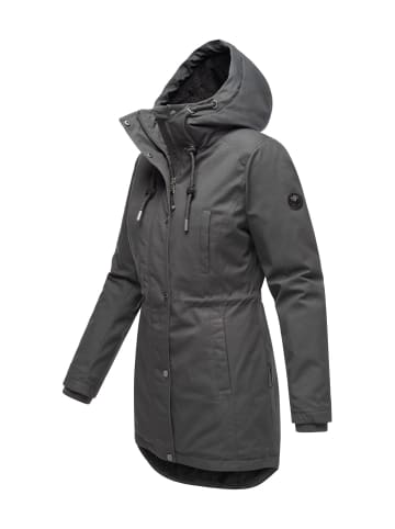 Navahoo Winterjacke Navahoo Winterfunke Damen Winterjacke N038 in Anthrazit