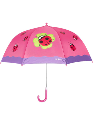 Playshoes Regenschirm Glückskäfer in Pink