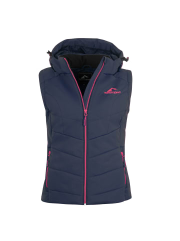 Westfjord Funktionsweste Krafla in navy/pink