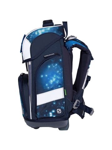 SCHNEIDERS Ergolite Schulranzen-Set 8-teilig in deep cosmos