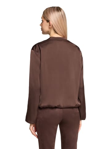Betty Barclay Blouson langarm in Light Maroon