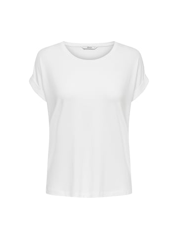 ONLY T-Shirt 1er Pack in Weiß