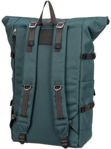 SANDQVIST Laptoprucksack Bernt Rolltop Backpack in Steel Blue