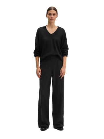 Marc O'Polo V-Neck-Pullover loose in Schwarz