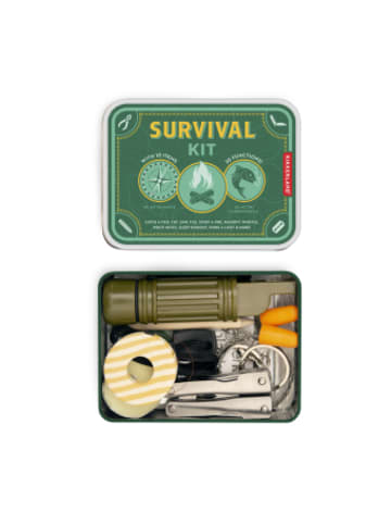 Kikkerland Nonbook - Survival Kit