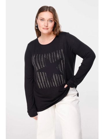 Shape Of You Blouse in Schwarz