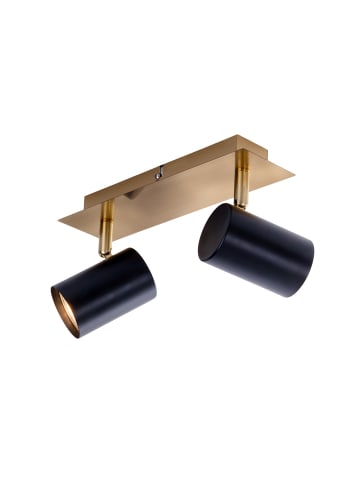 näve Spot "FRIDA" in schwarz-gold - (L)24 cm x (B)7 cm x (H)13.5 cm