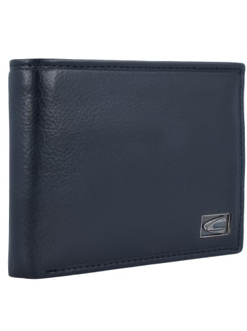 Camel Active Japan Geldbörse RFID Schutz Leder 12 cm in schwarz