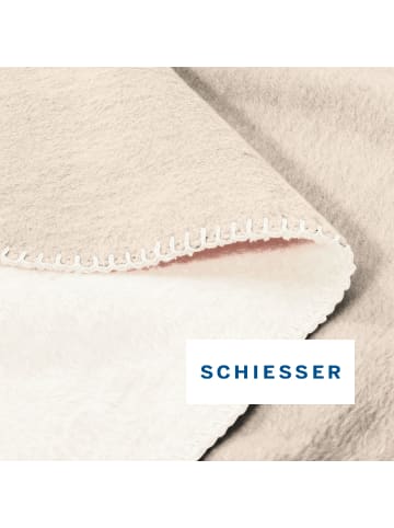 Schiesser Wohndecke Klara in Beige