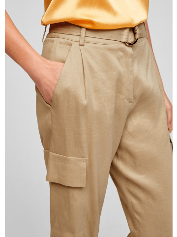 s.Oliver BLACK LABEL Hose 7/8 in Braun