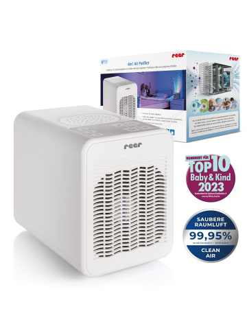 Reer 4in1 Air Purifier - Luftreiniger für Babys und Allergiker in Weiß ab 0 Monate