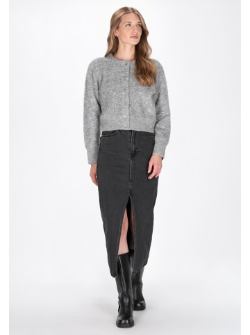 DreiMaster Women Cardigan in grey melange