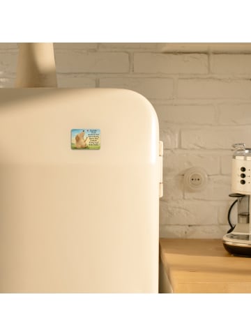 Mr. & Mrs. Panda Magnet für Pinnwand Hund Liebe Design mit Spruch in Weiß