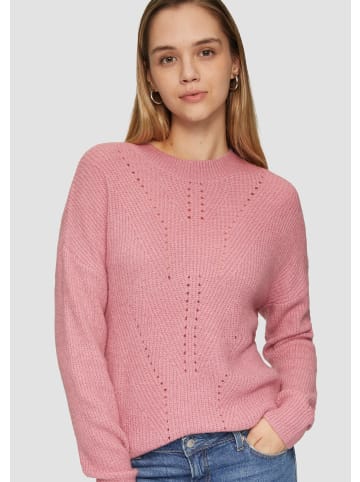 QS Strickpullover langarm in Pink