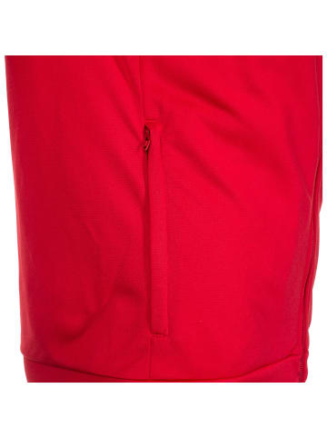 adidas Performance Sweatjacke Core 18 in rot / weiß