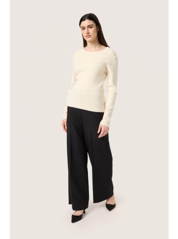 Soaked in Luxury Strickpullover SLSpina in Whisper White