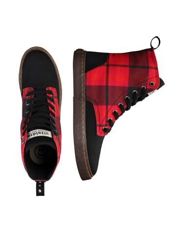 ethletic Sneaker Hi Fair Brock in tartan fire starter