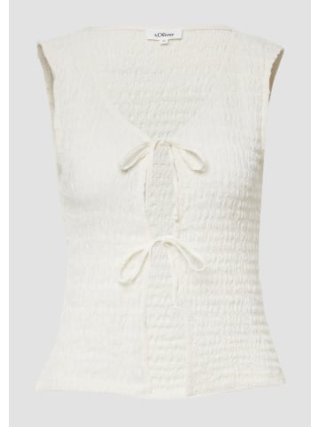 s.Oliver Indoor-Weste in 02U1_ecru