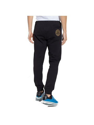 Versace Jeans Schwarz Baumwolle Jogginghose (Workout Hose)