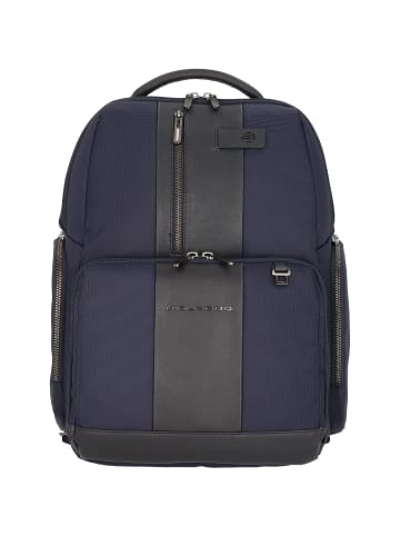 Piquadro Brief Rucksack RFID 42 cm Laptopfach in blue