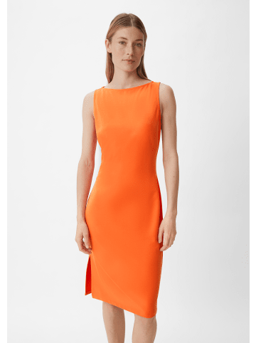 comma Kleid lang in Orange