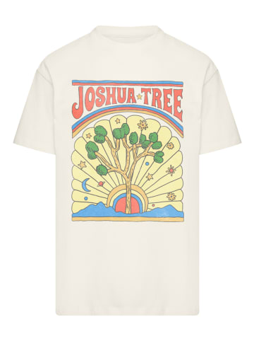 F4NT4STIC Oversize T-Shirt US National Parks Joshua Tree in sand