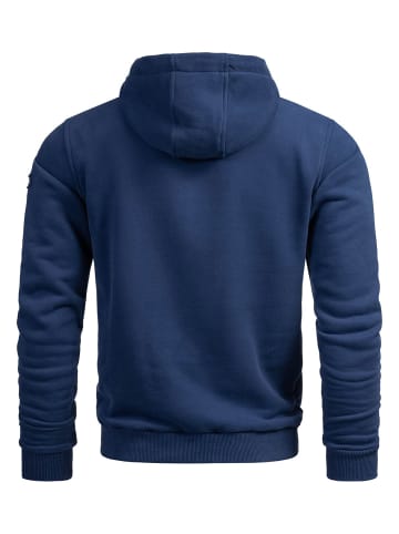 Alessandro Salvarini Hoodie AS-295 in Petrolblau