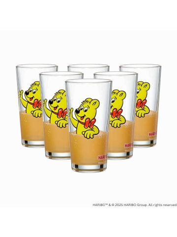 Ritzenhoff & Breker 6er Set Trinkgläser Haribo Thumbs Up in 380 ml in orange