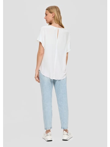 QS Bluse in 0200_ecru