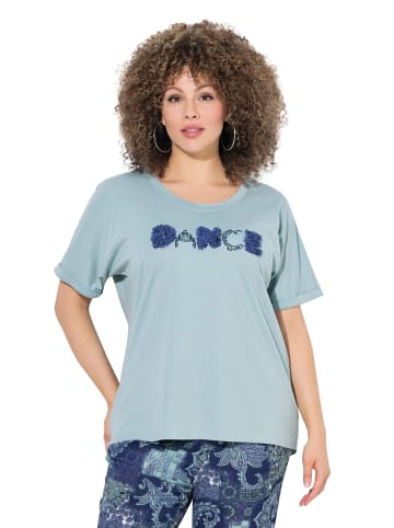 Ulla Popken Shirt in helles moosgrün