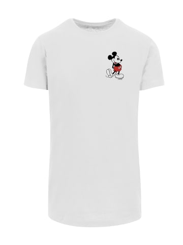 F4NT4STIC T-Shirt Disney Micky Maus Kickin Retro in weiß