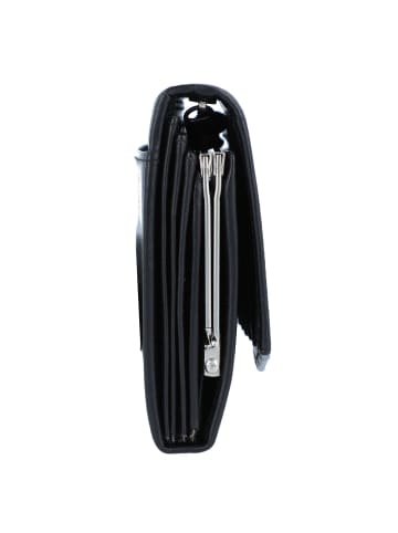 Esquire New Silk Geldbörse Leder 18 cm schwarz