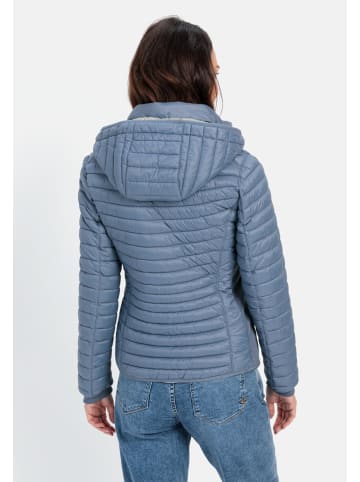 Camel Active Leichte Steppjacke aus recyceltem Polyamid in Blau