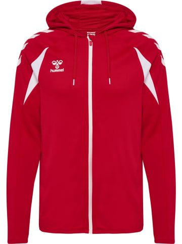 Hummel Trainingsjacke "Core 2.0 Zip Hoodie" in Rot