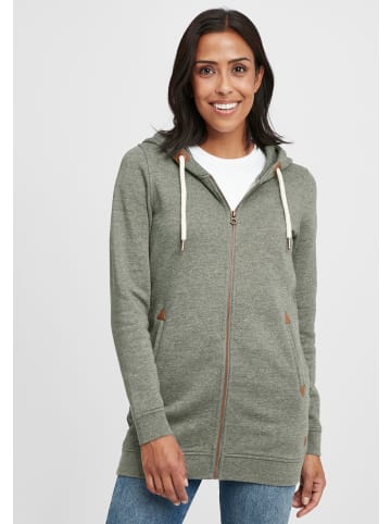 Oxmo Kapuzensweatjacke OXVicky Straight Sweat Zip-Hoodie in Grün