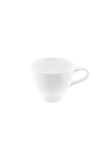 Almina 12 Tlg. Kaffeegeschirr-Set 200 ml in Weiß