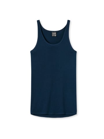 Schiesser Unterhemd 1er Pack in Blau