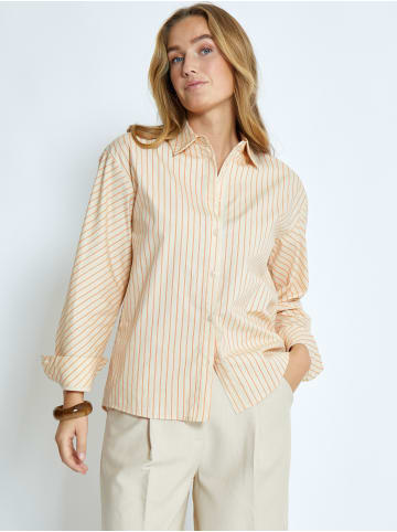 DESIRES Hemd / Shirt in Russet Orange Stripe