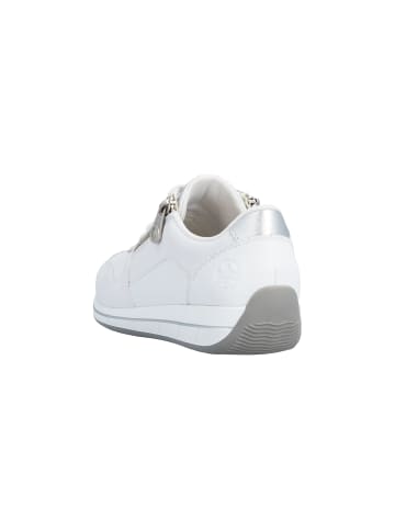 rieker Galaxia Low-Top-Sneaker aus Leder Weiß