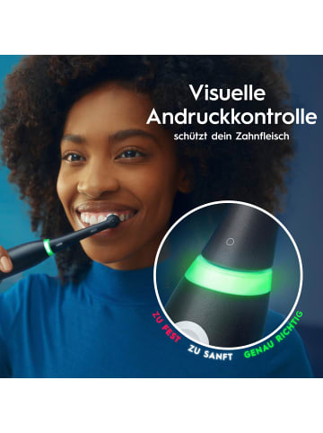 Oral-B Elektrische Zahnbürste "iO 3 + Reiseetui" in Schwarz