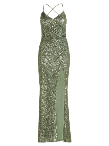 Vera Mont Abendkleid figurbetont in Autumn Green