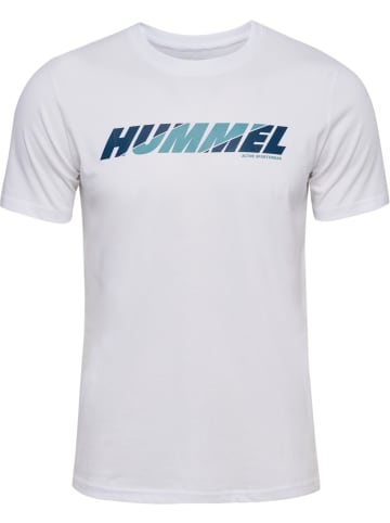 Hummel T-Shirt "Graphic Bold Logo Tee" in Weiß