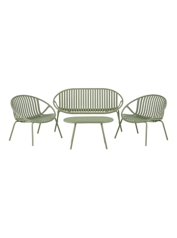 ebuy24 Lounge-Set Saga (4-teilig) Grün 131 x 67 cm