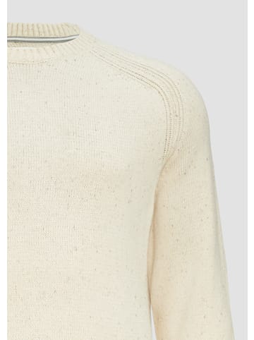 s.Oliver Strickpullover langarm in Creme