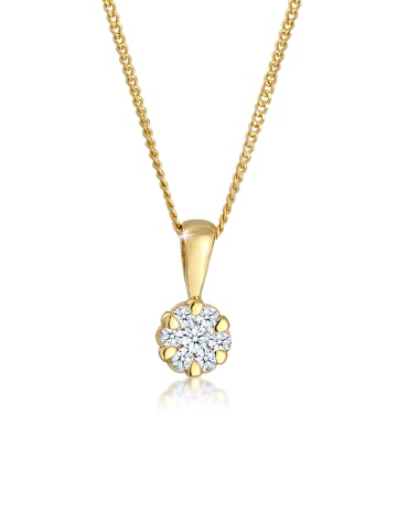 Elli DIAMONDS  Halskette 585 Gelbgold in Gold