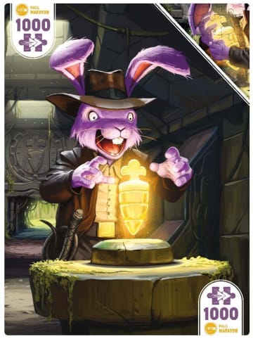 iello Puzzle TWIST - Bunny Kingdom Explorer