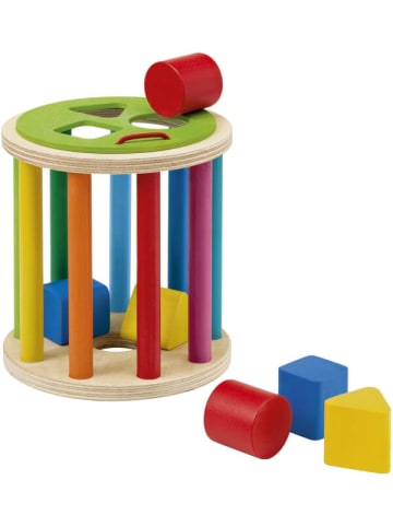Schmidt Spiele Motorikspielzeug Selecta Sortierrolle, 13 cm, 1-3 Jahre