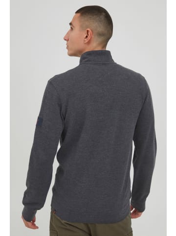 INDICODE Sweatjacke IDArcelio in grau melange
