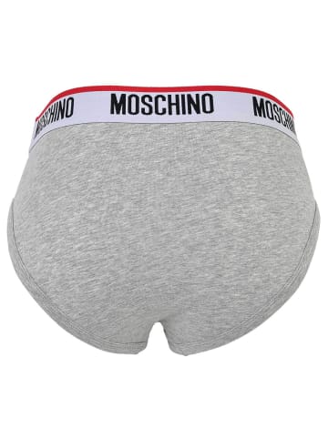 Moschino Slip 2er Pack in Grau