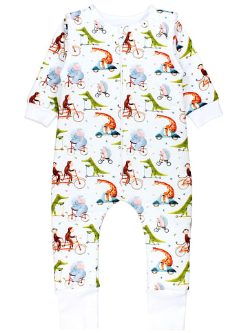 TupTam Babyschlafsäcke mit Beinen und Ärmel in weiß Modell 1